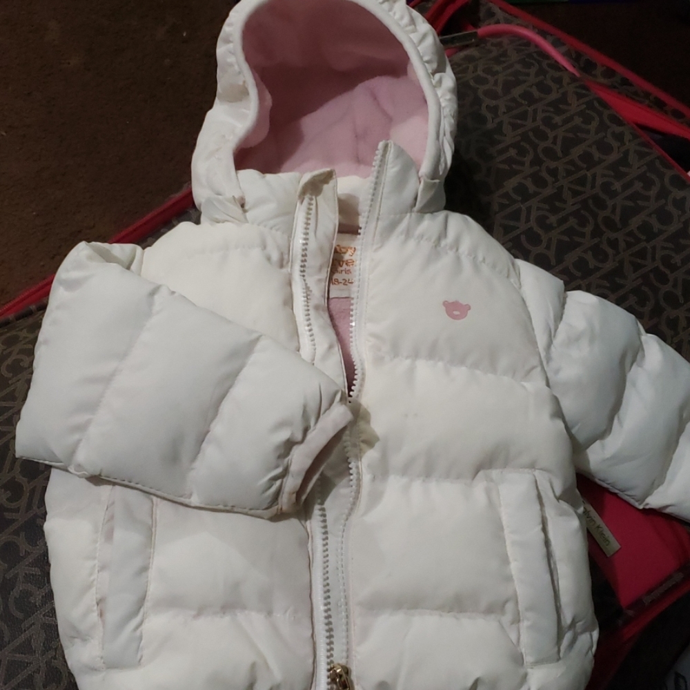 white puffer jacket